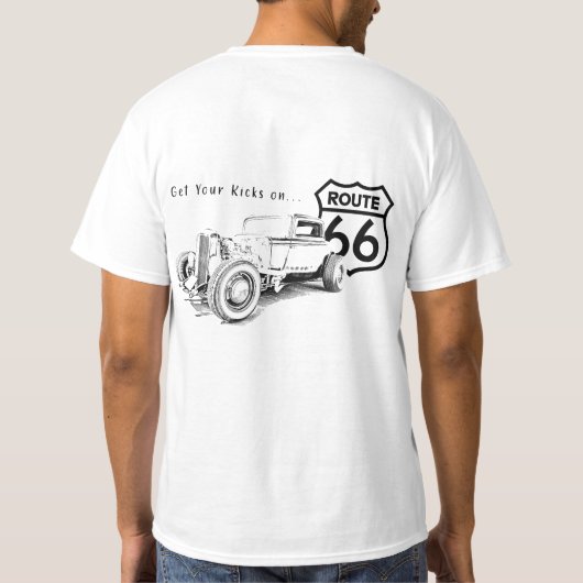 Route 66 T-shirt (Dos)