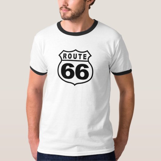  ROUTE 66 T-SHIRT (Voorkant)