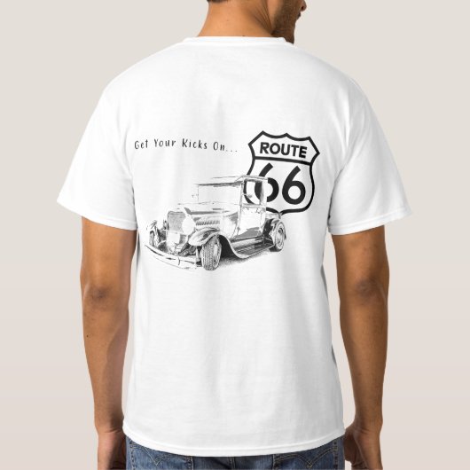 Route 66 T-shirt (Dos)