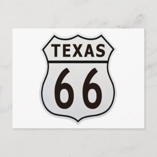Route 66 Texas Briefkaart