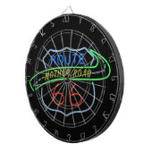 Route 66, The Moeder Road, Neon Sign Dartbord (Voorkant Rechts)