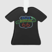 Route 66, The Moeder Road, Neon Sign Ornament (voorkant)
