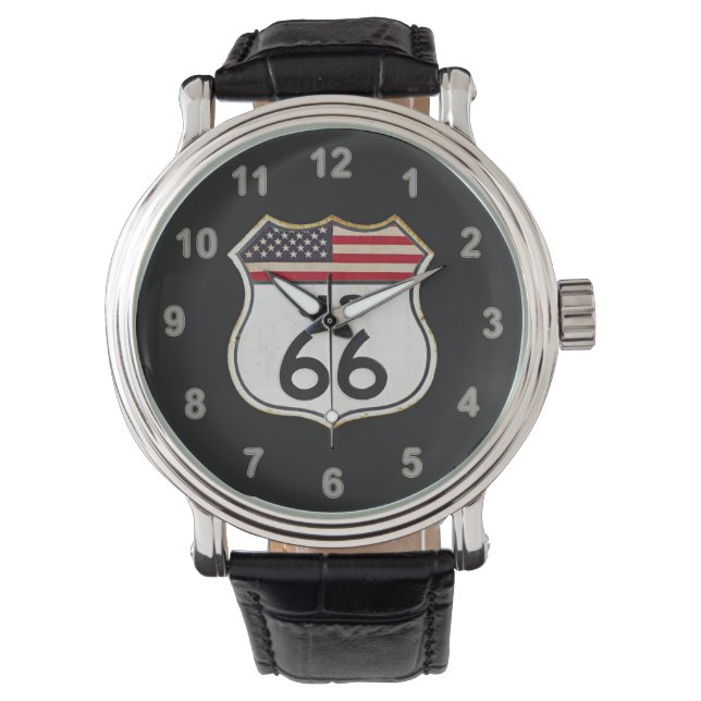 Route 66 Tijd Horloge (Voorkant)