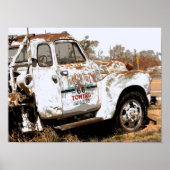 Route 66 Tow Truck in New Mexico Poster (Voorkant)