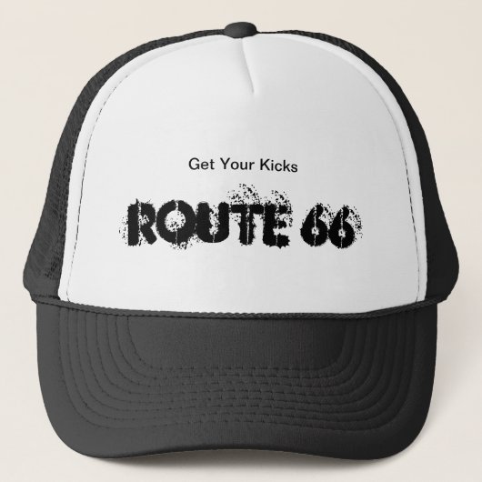 ROUTE 66 TRUCKER HAT PET (Voorkant)