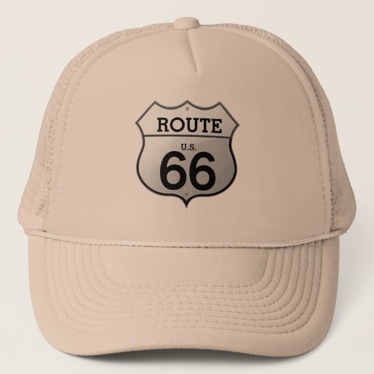 Route 66 - Trucker Hat Pet (Voorkant)