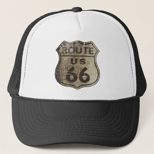 Route 66 trucker pet (Voorkant)