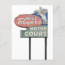 Route 66 Tulsa zal Rogers Motor Court artwork