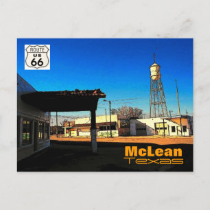 Route 66 (TX) Briefkaart