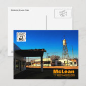 Route 66 (TX) Briefkaart (Voorkant / Achterkant)