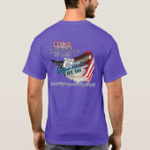 Route 66 USA250 drapeau t-shirt (Dos)