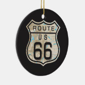 route 66 versiering 2 keramisch ornament (Rechts)