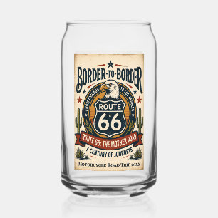 Route 66 vintage d'Amérique, de frontière à fronti