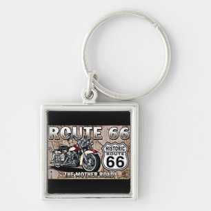 ***ROUTE 66 WETTELIJKE HOOGTE** SLEUTELHANGER