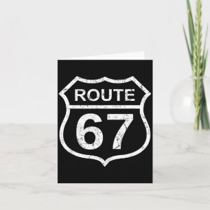 Route 67 Grappige Zes Zeven 6 7 Meme Interstate Sn Kaart