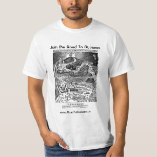 ROUTE au T-shirt de motivation célèbre de SUCCÈS
