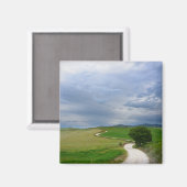 Route courbée vers un aimant de destination (Recto/Verso)