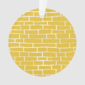 Route de briques - Jaune et transparent (devant)