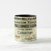 Route de région sous le vent - tasse de vignoble (Centre)