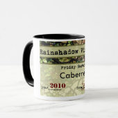 Route de région sous le vent - tasse de vignoble (Devant gauche)