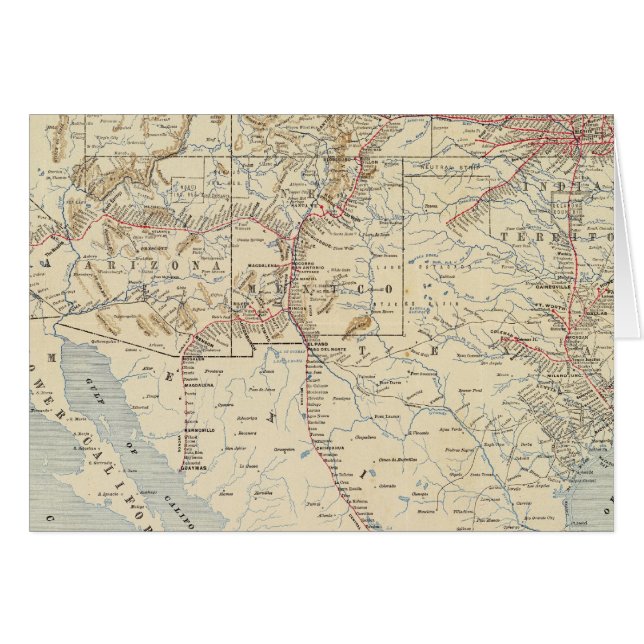Route de Sante Fe, Californie (Devant horizontal)