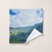 Route de Transfagarasan – Impression de la montagn (Gant de toilette)