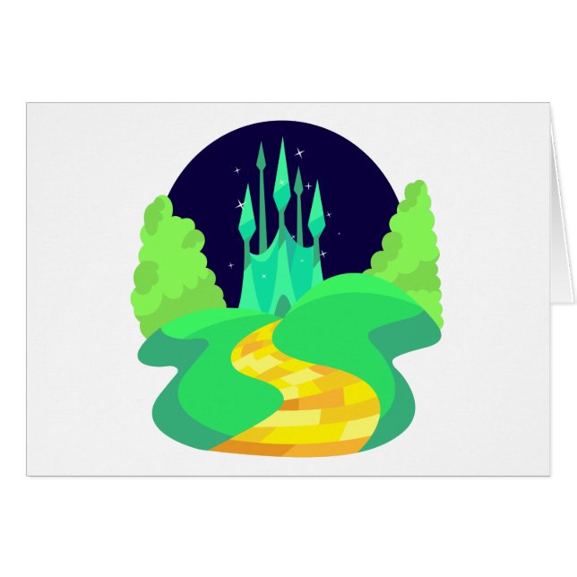 route en brique jaune (Devant horizontal)