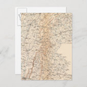 Route, Gettysburg campagne Briefkaart (Voorkant / Achterkant)