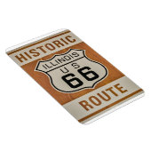 Route historique 66 en Illinois Magnet (Côté Droit)