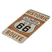 Route historique 66 en Illinois Magnet (Côté Gauche)