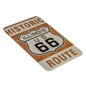 Route historique 66 en Illinois Magnet (Côté Droit)