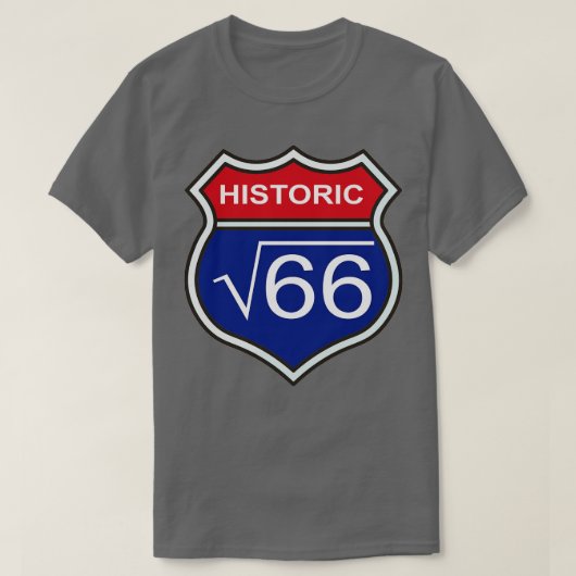 Route historique 66 TShirt (Design devant)