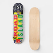 ROUTE ÎLE Skateboard (Recto)