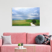 Route incurvée vers une toile de destination (Insitu(Salon))