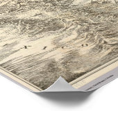 Route naar Texas Poster (Hoek)