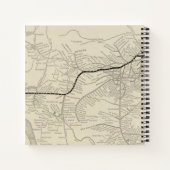Route of the California Limited Notitieboek (Achterkant)