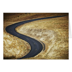 Route pavée par enroulement vide