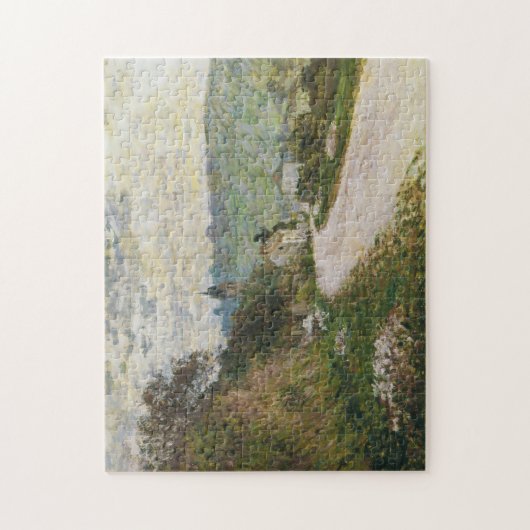 Route to Vetheuil Monet Fine Art Legpuzzel (Verticaal)