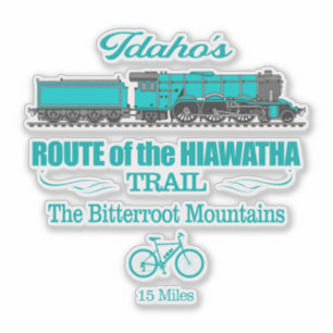 Route van de Hiawatha (RT2) Sticker