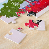 Route vers Christmas_GC - Puzzle Jigsaw (Côté)