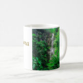 Route vers Hana Maui Cascade Café Mug (Devant droit)