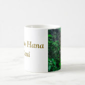 Route vers Hana Maui Cascade Café Mug (Centre)