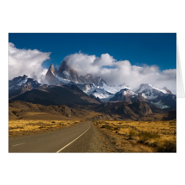 Route Vers Le Mont Fitzroy, Patagonie (Devant horizontal)