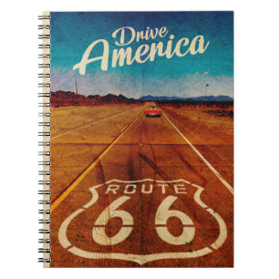 Route vintage 66 Carnet photo