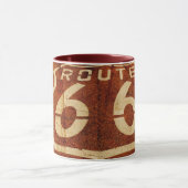 Route Vintage 66 Mug (Centre)