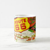Route vintage 66 Mug (Centre)