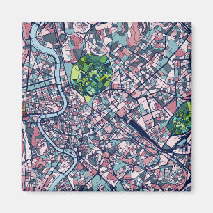 Routekaart Rome Italië Magneet