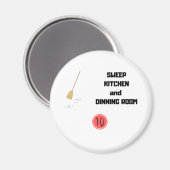 Routine Magnet Magneet (Voorkant / Achterkant)