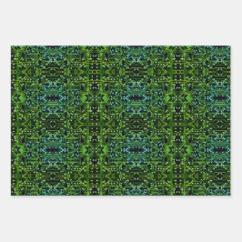 Routingproces Quarige Abstracte Elektronische Geek Inpakpapier Vel