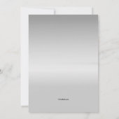 Rouw Lint Foto Lijst Kaart (Achterkant)